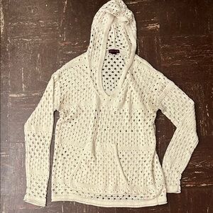 Cream Rock & Roll Cowgirl Hooded Sweater